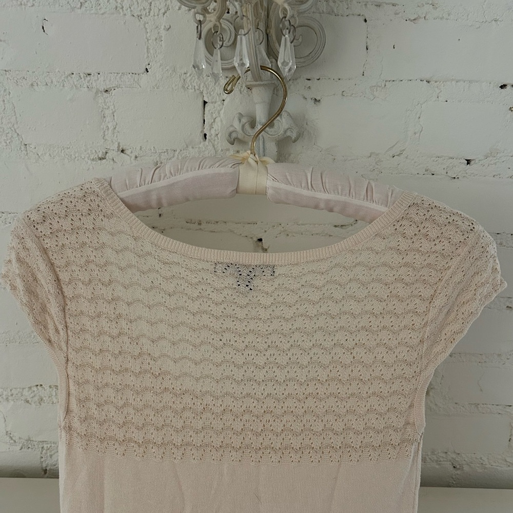 American Eagle Sweater Dress with Gold Glitter Detailing 
Size: Extra Small
NWOT - Picture 8 of 10